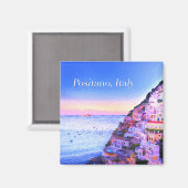Positano, Italië Sunset Magnet (Voorkant / Achterkant)