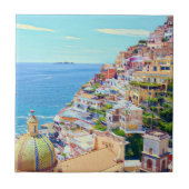 Positano Italië Tegeltje (Voorkant)