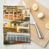 Positano, Italië Theedoek (Quarter Fold)