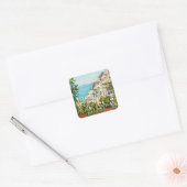 Positano Italië View Stickers (Envelop)
