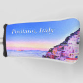 Positano, Italië Zonsondergang Golfheadcover (Voorkant)