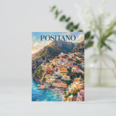 Positano Italy Briefkaart (Staand voorkant)