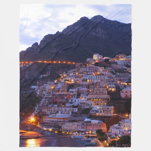 Positano Italy Fleece Blanket (Voorkant)