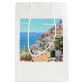Positano Italy Gift Bag Medium Cadeauzakje (Voorkant)