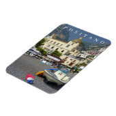 Positano kerk uitzicht koelkastmagneet magneet (Linkerzijde)