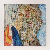 Positano Legpuzzel (Horizontaal)