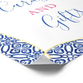 Positano Lemons Shower Kaarten en Gifts Poster (Hoek)