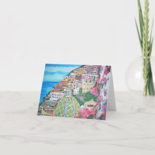 Positano Note Card Kaart
