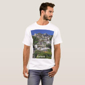 Positano op de berg t-shirt (Voorkant volledig)