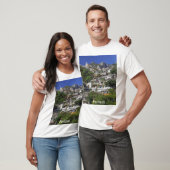 Positano op de berg t-shirt (Unisex)
