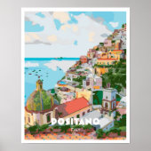 Positano-Poster Poster (Voorkant)