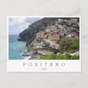 Positano stad aan de Amalfi kust in Italië Briefkaart
