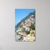 Positano uitgerekt canvas afdrukken (Voorkant)
