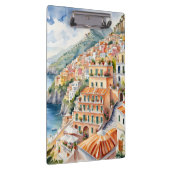 Positano: Waterverf charme van de Italiaanse Amalf Klembord (Rechts)