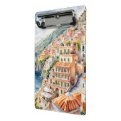 Positano: Waterverf charme van de Italiaanse Amalf Mini Klembord (Angled2)