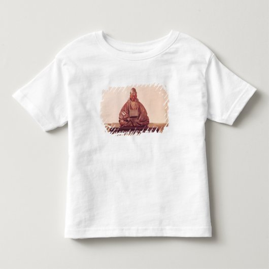 Positie in de basho Edo-periode Kinder Shirts (Voorkant)