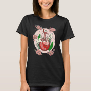 Positie van de vrucht met bestanddelen Magische as T-shirt