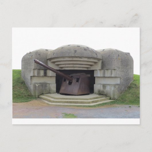 Positie van het Duitse Pistool over het kijken van Briefkaart (Voorkant)