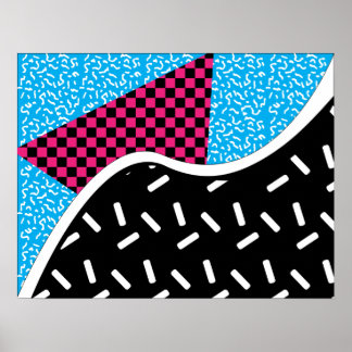 Positief 80's poster