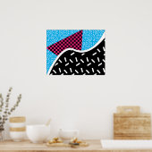 Positief 80's poster (Keuken)