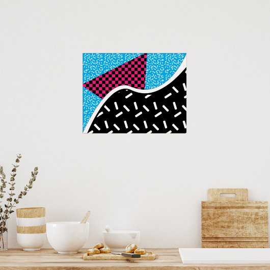 Positief 80's poster (Keuken)