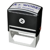 Positief "A+ WORK!" + Rubberstempel van leraar Zelfinktende Stempel (Product)