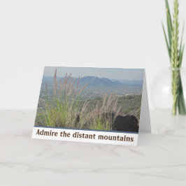 Positief aanzetten om je doel te bereiken kaart