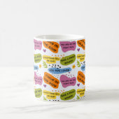 Positief affirmatiepatroon – Motivatie quote Koffiemok (Center)