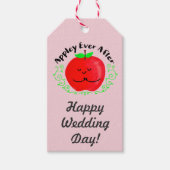 Positief Apple Pun - Eenmaal later toepassen Cadeaulabel (Voorkant)