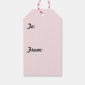 Positief Apple Pun - Eenmaal later toepassen Cadeaulabel (Achterkant)