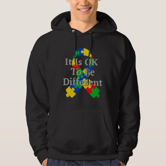 Positief autisme hoodie (Voorkant)