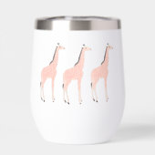 Positief bericht Giraffe waterfles (Achterkant)