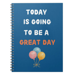 Positief Bevestigingsballon Notitieboek