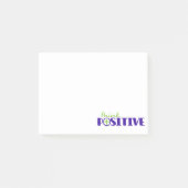Positief blauw artikel post-it® notes (Voorkant)