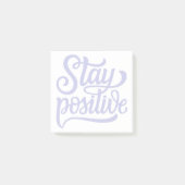 Positief blauw post-it® notes (Voorkant)