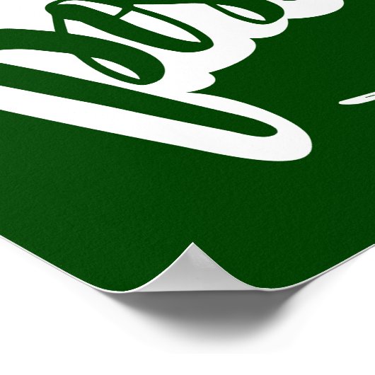 Positief blijven denken poster (Hoek)