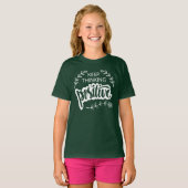 Positief blijven denken t-shirt (Voorkant volledig)