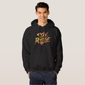 Positief blijven hoodie (Voorkant volledig)