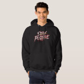 Positief blijven hoodie (Voorkant volledig)