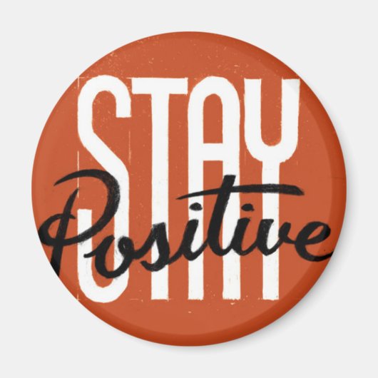 Positief blijven magneet (Voorkant)