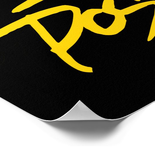 Positief blijven poster (Hoek)