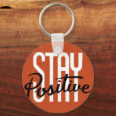 Positief blijven sleutelhanger (Voorkant)