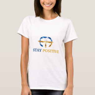 Positief blijven t-shirt