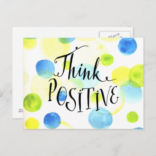 Positief Briefkaart (Voorkant / Achterkant)