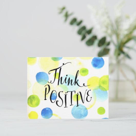 Positief Briefkaart (Staand voorkant)