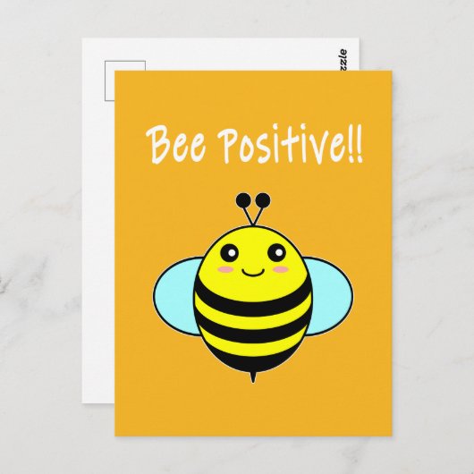 Positief! Briefkaart (Voorkant / Achterkant)