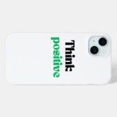 Positief Case-Mate iPhone Case (Achterkant (horizontaal))