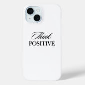 Positief Case-Mate iPhone Case (Achterkant)