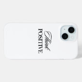 Positief Case-Mate iPhone Case (Achterkant (horizontaal))