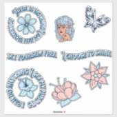 Positief Citaat Sticker Pack (Vel)